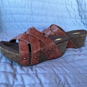 Volatile Platform Sandal- Like New-Worn once-7